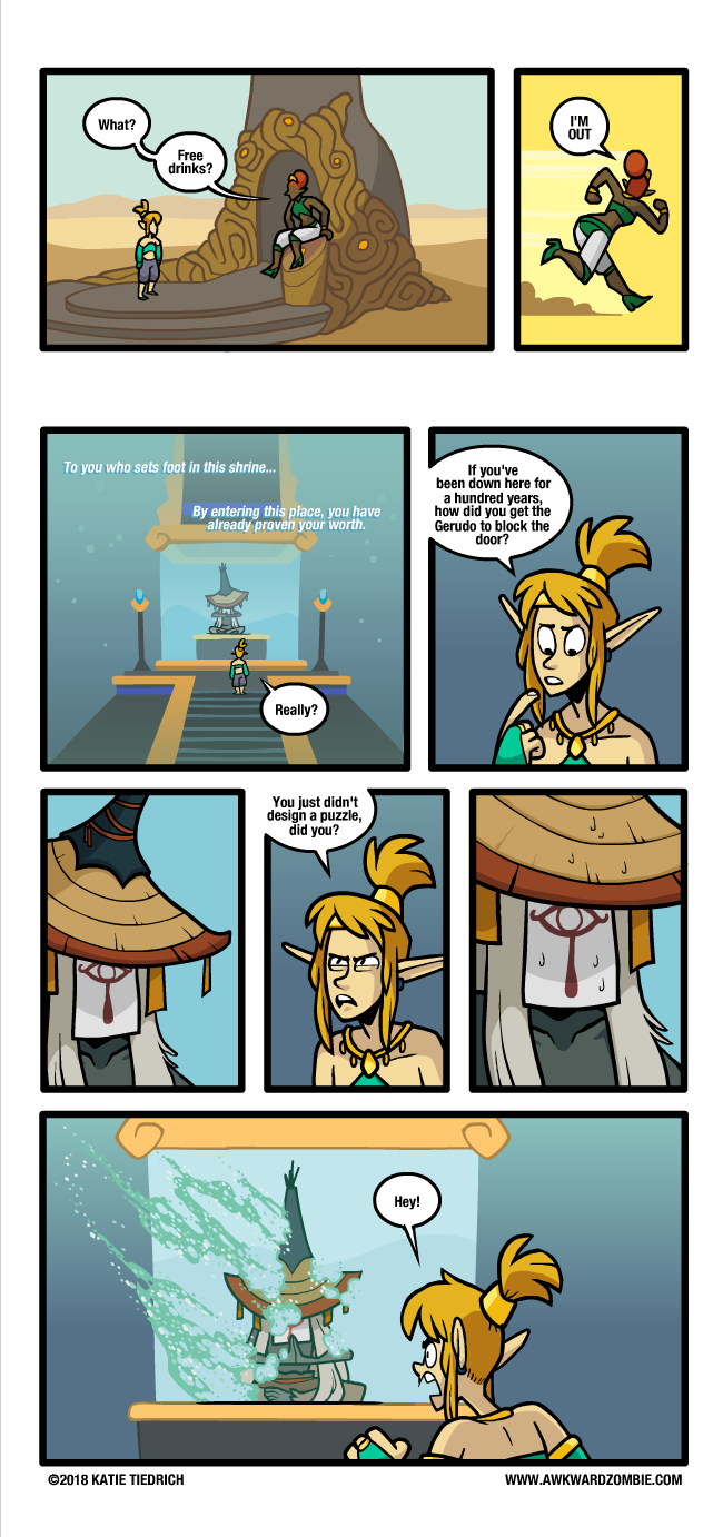 Featured image of post Awkward Zombie Zelda However they are weak and can be killed by a single attack from the sword